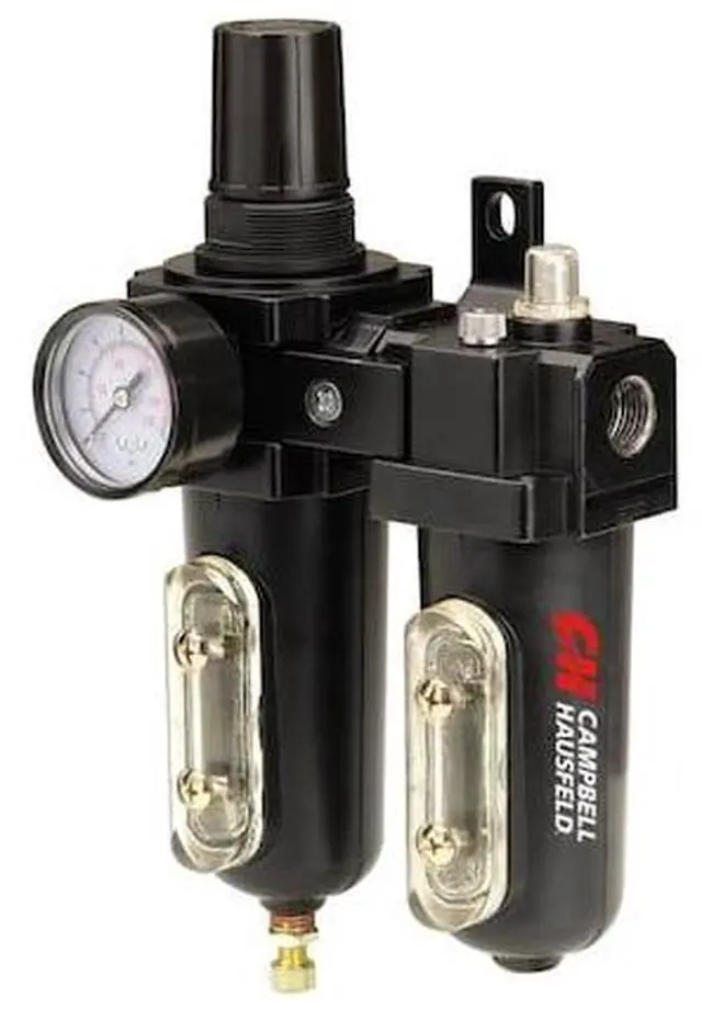 Alt view image 2 of 2 - Campbell Hausfeld PA211400AV 1/2 in. NPT Combo Filter/Regulator/Lubricator