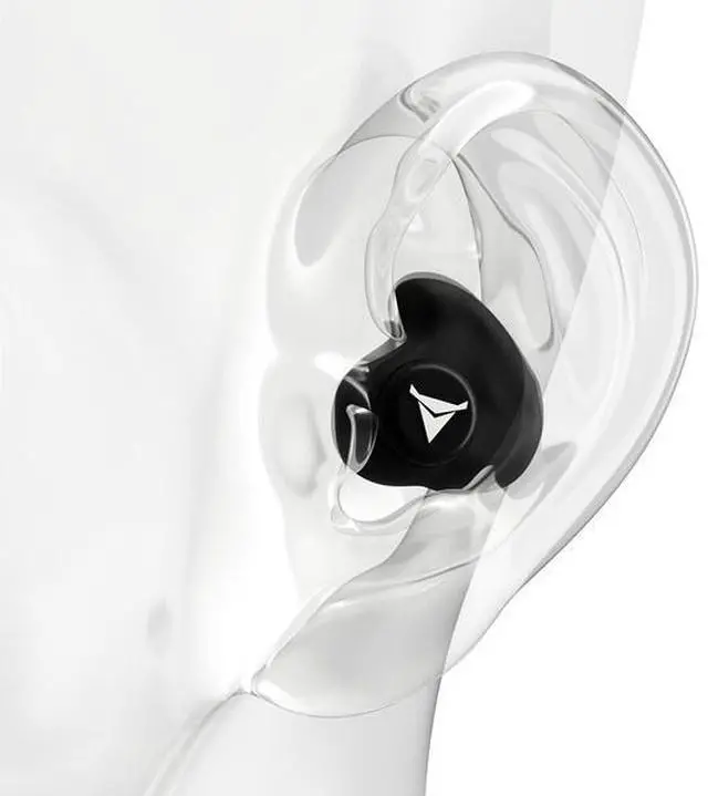 Alt view image 3 of 3 - DECIBULLZ PLG1-BLK Custom Molded Earplugs-Black, 31 NRR, Simple DIY Process