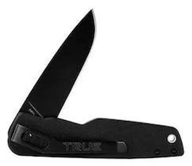 Main image of TRUE BRANDS TRU-FMK-0006 Ball Bearing Flipper Knife with 3 Drop Point Blade