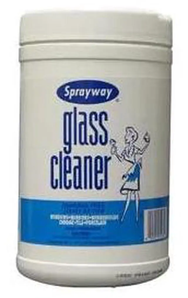 Main image of SPRAYWAY SW933-1 Glass Cleaner Wipe. 40 10x12 Wipes