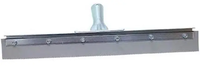 Main image of THE BRUSH MAN FS18SE-1/8 18 in Floor Squeegee, 1/8 in Serrations, Non-Marking,