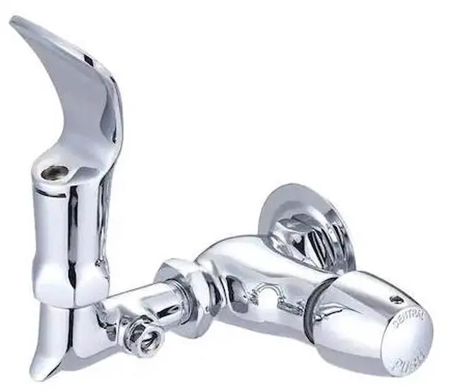 Main image of CENTRAL BRASS 0366-N2 Drinking Faucet-Wallmount, NPT, Single Hole, Polished
