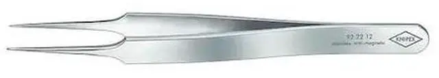 Alt view image 2 of 3 - KNIPEX 92 22 12 Precision Tweezers Needle-Pointed Shape, Non-Magnetic