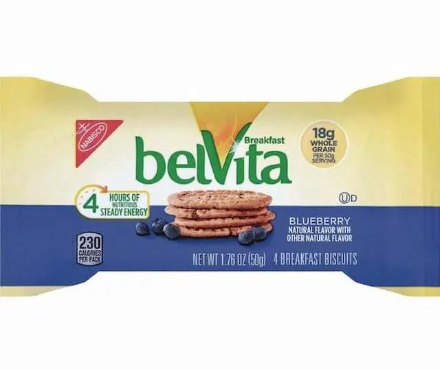 Alt view image 4 of 7 - NABISCO 00 44000 02908 00 belVita Breakfast Biscuits, 1.76 oz Pack, Blueberry,