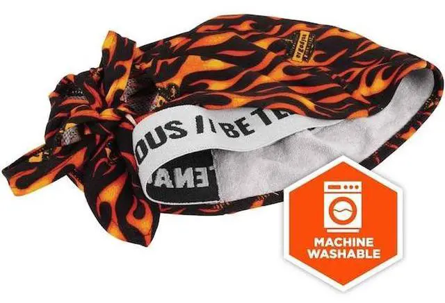 Alt view image 4 of 11 - Ergodyne 150-12485 Chill-Its 6615 High Performance Dew Rag Flames