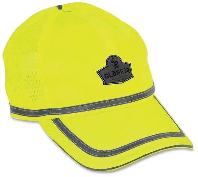 Alt view image 4 of 6 - Baseball Hat, Hi-Vis Lime, Universal