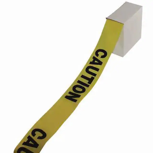 Alt view image 2 of 4 - IMPACT IMP 7328 Site Safety Barrier Tape, "Caution" Text, 3" x 1000ft, Yellow/Black