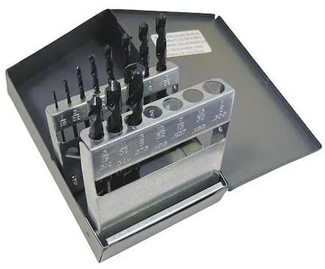 Main image of CLE-LINE C21101 11PC 1/16-3/8x1/32 HSS 118 Degree General Purpose Jobber Lngth