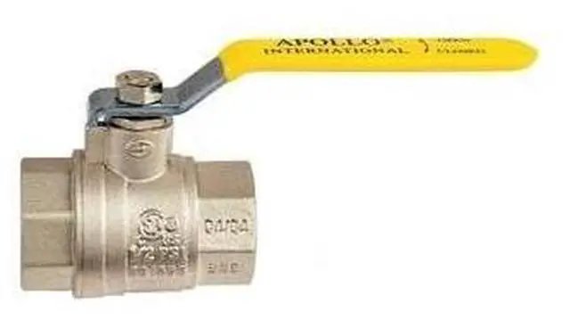 Alt view image 2 of 2 - APOLLO VALVES 94A10701 Ball Valve, 1 1/2 in Pipe, Full Port, 600 psi CWP, Lever