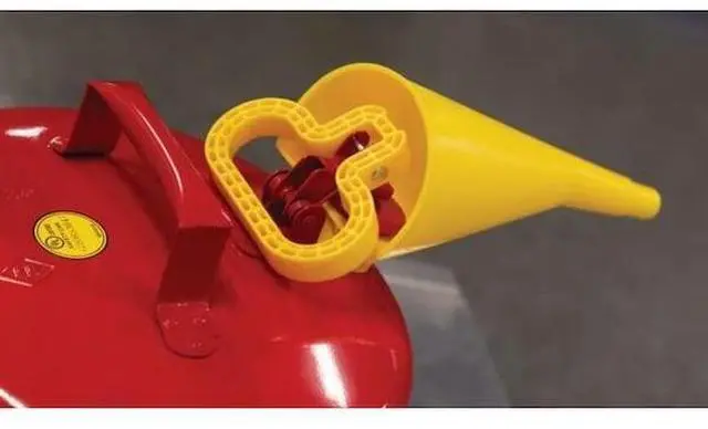 Alt view image 3 of 4 - EAGLE UI50FS 5 gal. Red Galvanized steel Type I Safety Can for Flammables