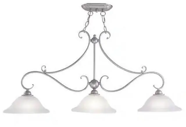 Alt view image 6 of 12 - Vaxcel Monrovia Kitchen Island in Brushed Nickel - PD35413BN