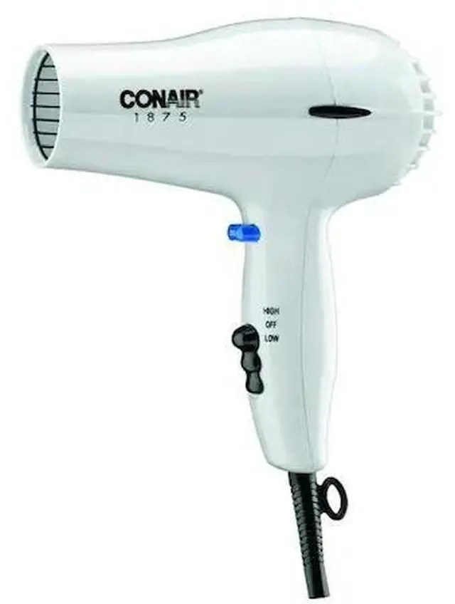 Main image of CONAIR 247W Hairdryer, Handheld, White, 1875 Watts