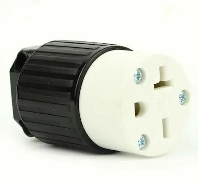 Main image of SUPERIOR ELECTRIC YGA022F Straight Electrical Receptacle 3 Wire, 20 Amps, 250V,