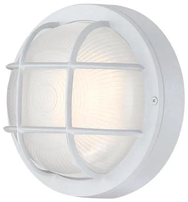 Alt view image 5 of 7 - WESTINGHOUSE 6113900 Fixture Wall Outdoor LED Dimmable 12W Round Sconce,