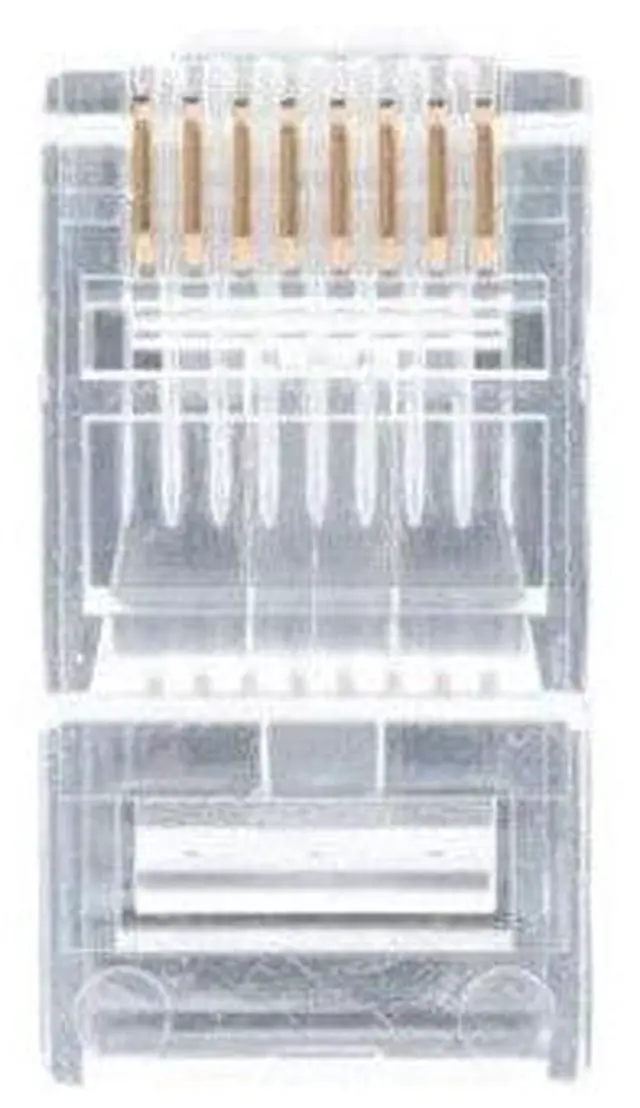 Alt view image 2 of 5 - JONARD TOOLS RJ45-550 RJ45 CAT5/5E Pass-Through Connecto,PK 50