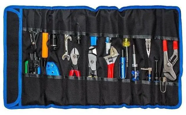 Alt view image 4 of 4 - JONARD TOOLS H-125 25 Pocket Tool Roll Up Pouch