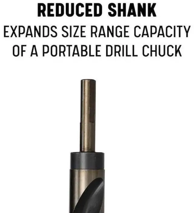 Alt view image 6 of 11 - Drill America KFDRSD3/8X37/64 Shank HSS Heavy Duty KFD Premium Drill Bit, 3/8" x 37/64"