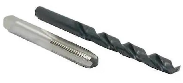 Main image of DRILL AMERICA POUFS1/2-12 1/2"-12 UNS HSS Plug Tap and 10.50mm HSS Drill Bit Kit