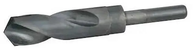 Alt view image 5 of 11 - 1" Reduced Shank HSS Drill Bit, 1/2" Shank, Qualtech, DWDRSD1
