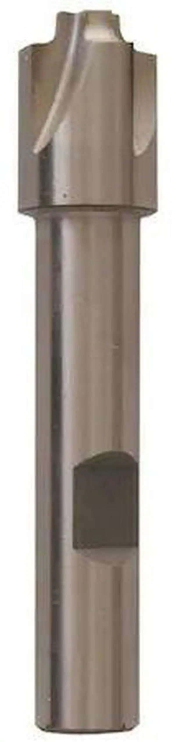 Alt view image 2 of 4 - Drill America DWCC Series High-Speed Steel End Mill, Polished Finish, Corner Rounding, 3/4" Cutting Length, 1/2" Cutting Diameter, 3-7/8" Length, 1-1/2" Shank (Pack of 1)