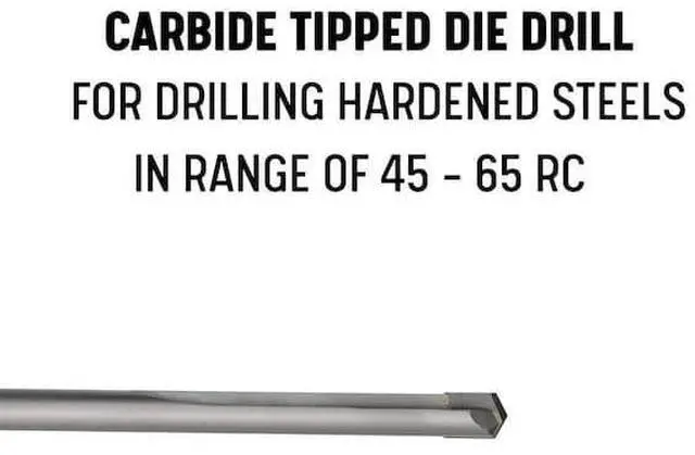 Alt view image 3 of 4 - Drill America D/ADIE1/16 Carbide Tipped Die Drill Bit, 1/16"