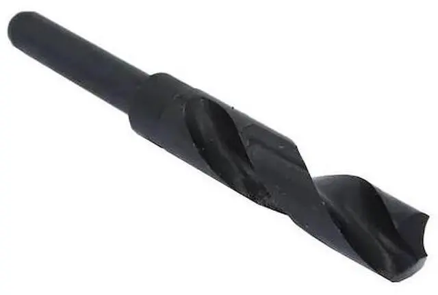 Main image of DRILL AMERICA DWDRSD45/64 45/64" Reduced Shank HSS Drill Bit 1/2" Shank, Flute