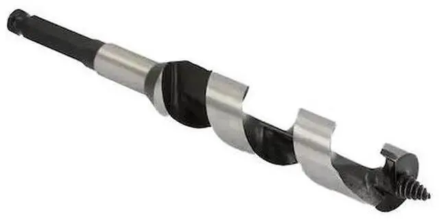 Alt view image 2 of 3 - Drill America DMS73-2530 Carbon Steel Nail Buster Auger Bit, Polished Finish, Spiral Flute, 5/8" Size, 8" Length