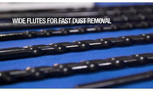 Alt view image 5 of 7 - Drill America DAM24X3/4 Carbide Tipped Masonry Drill Bit, 24", 3/4"