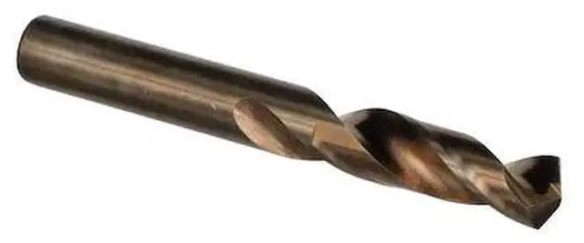 Alt view image 6 of 12 - Drill America 11/16in Cobalt Heavy Duty Split Point Stub Drill Bit
