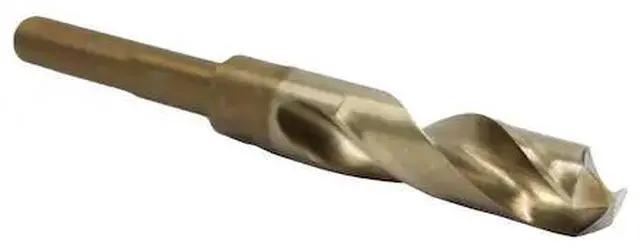 Alt view image 2 of 3 - Drill America DWDCO1-1-16 1.06 in. .5 in. Reduced Shank Cobalt Silver and Deming Drill Bit, Qualtech