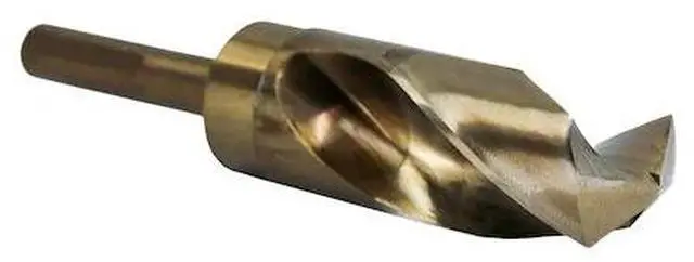 Alt view image 2 of 4 - Drill America DWDCO1-5-16 1.31 in. .5 in. Reduced Shank Cobalt Silver and Deming Drill Bit, Qualtech