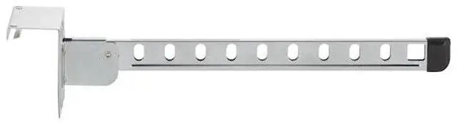 Alt view image 4 of 6 - organize it all over the door folding hanger holder, chrome
