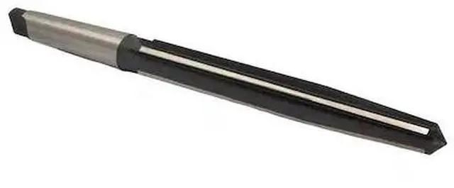 Alt view image 3 of 4 - Drill America DWRRBST Series Qualtech High-Speed Steel Bridge Reamer, Straight Flute, Morse Taper Shank, Uncoated (Bright) Finish, 1-7/8" Size (Pack of 1)