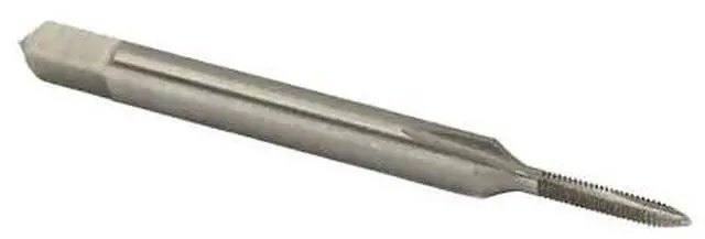 Alt view image 3 of 9 - Drill America T/A57023 T/a Series High-Speed Steel Spiral Pointed Gun Tap, Uncoated (Bright) Finish, Round with Square End Shank, #1-72 Size