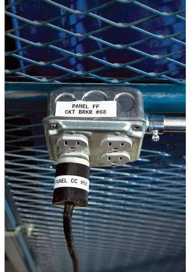 Alt view image 10 of 10 - BRADY M21-750-595-WT Label Tape Cartridge, Black/White, Labels/Roll: Continuous