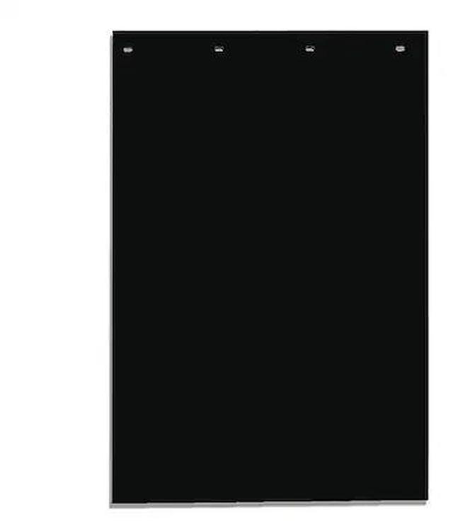 Alt view image 2 of 5 - Buyers Products Polymer Mud Flaps - Pair, 24in.W x 36in.L, Black, Model Number RC36PPB
