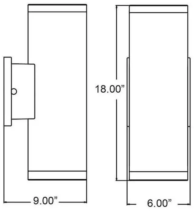 Alt view image 2 of 2 - ACCESS LIGHTING 20036LEDMG-SAT/FST Sandpiper, Dual Voltage BiDirectional