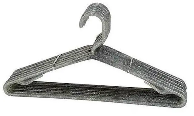 Main image of SIMPLIFY 26104-GREY Granite Look Design Hangers in Grey, 10PK