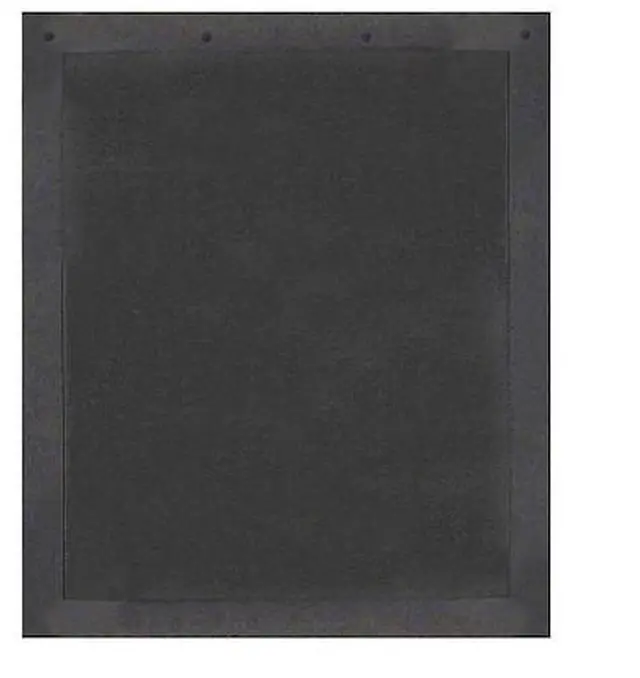Main image of BUYERS PRODUCTS B36LXP Mudflap,Rubber,Extra HD,Blk,24" x 36",PK2, 2 PK