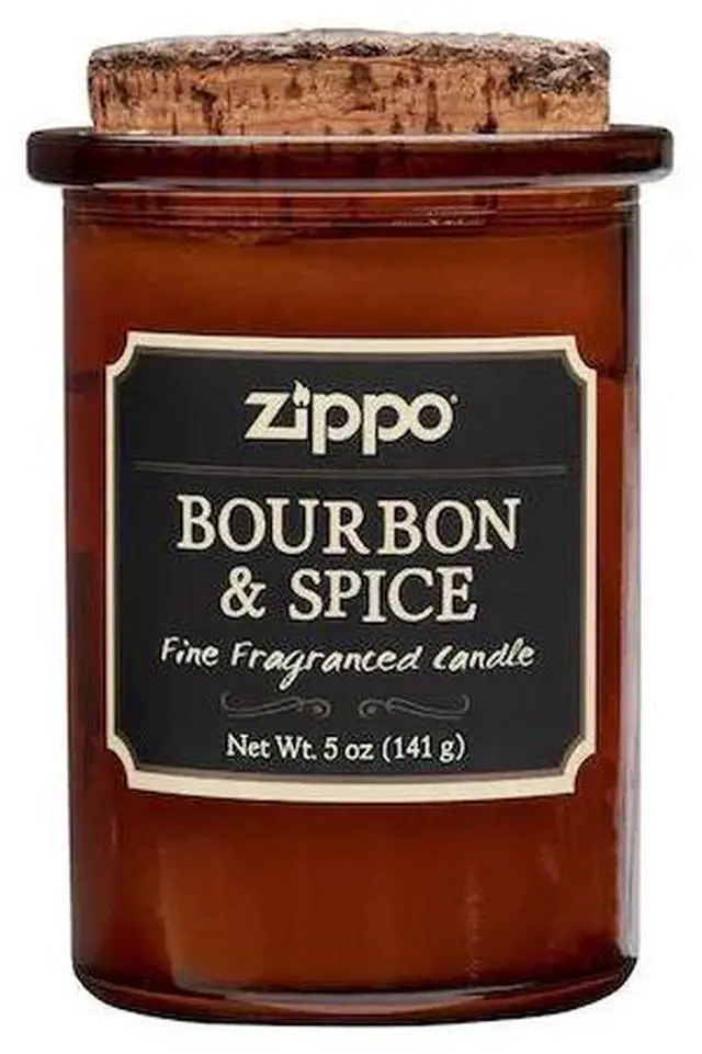 Alt view image 2 of 2 - zippo spirit candle - bourbon and spice - 5 oz.