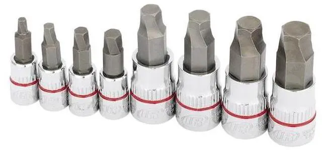 Alt view image 3 of 5 - INGERSOLL-RAND 752041X 8 Piece Tech Solutions Metric Bit Socket Set