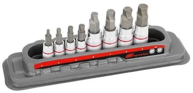 Alt view image 5 of 5 - INGERSOLL-RAND 752041X 8 Piece Tech Solutions Metric Bit Socket Set