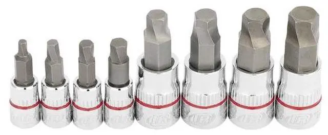 Alt view image 2 of 5 - INGERSOLL-RAND 752041X 8 Piece Tech Solutions Metric Bit Socket Set