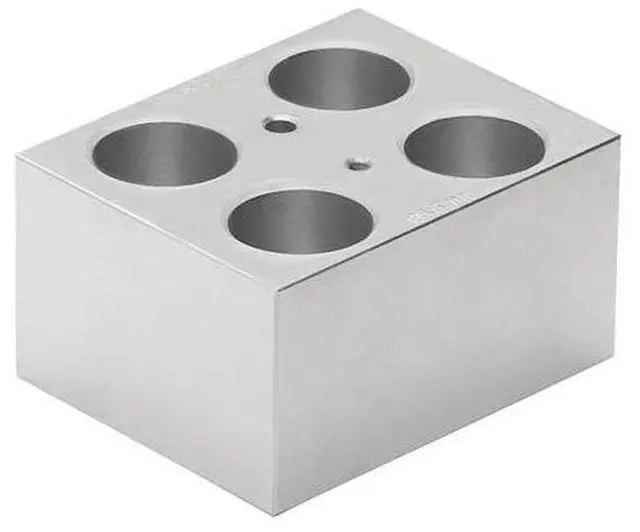 Main image of LW SCIENTIFIC DBP-04PL-5077 Heatblock,Aluminum,4" D,2" H