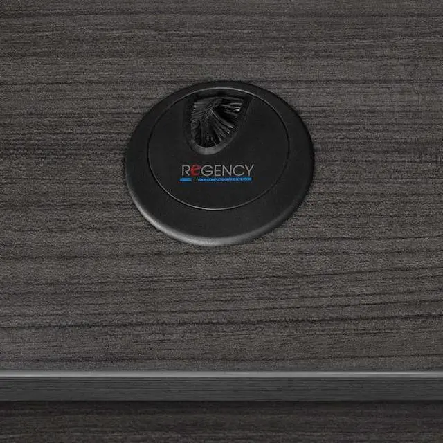 Alt view image 2 of 5 - REGENCY LDS4224AG Desks > Desk Shells > Legacy Desk Shells, 24 D X 29 H, 42 W X