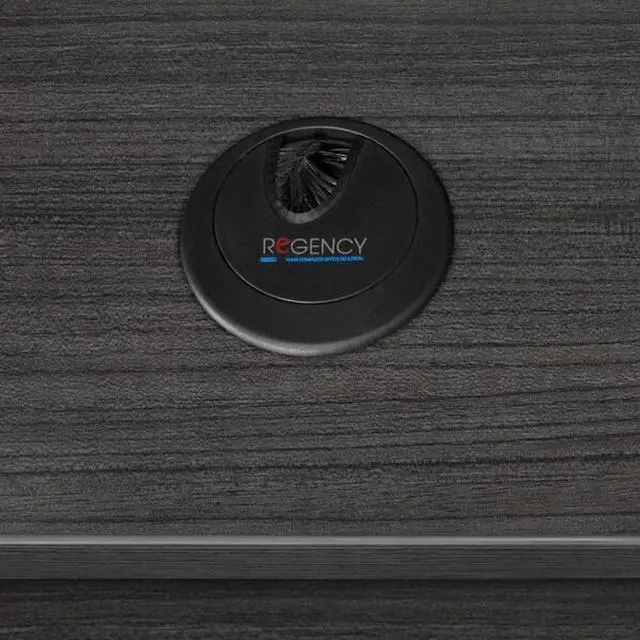 Alt view image 5 of 5 - REGENCY LDS4224AG Desks > Desk Shells > Legacy Desk Shells, 24 D X 29 H, 42 W X