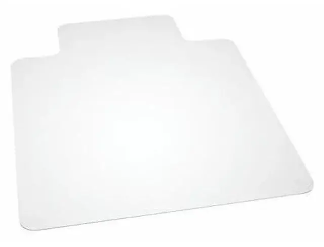 Alt view image 6 of 12 - 36'' x 48'' Hard Floor Chair Mat with Lip