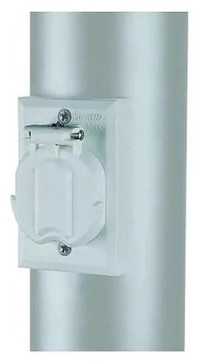 Main image of ACCLAIM LIGHTING 338WH Electric Outlet,120V,White