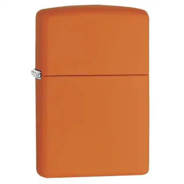 Alt view image 9 of 9 - Zippo 231 Windproof Orange Matte Lighter