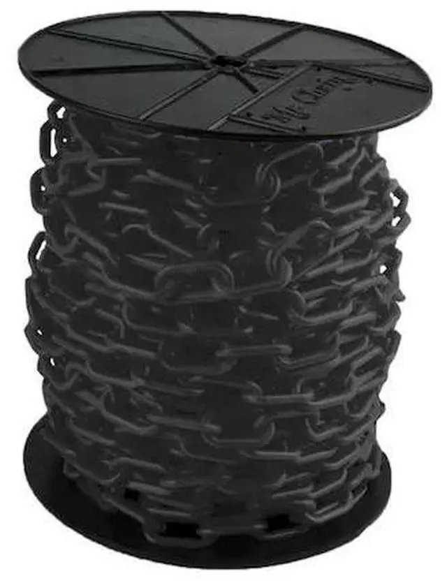 Main image of MR. CHAIN 80103 Black Plastic Chain 3"(#10,76 mm)x60 f